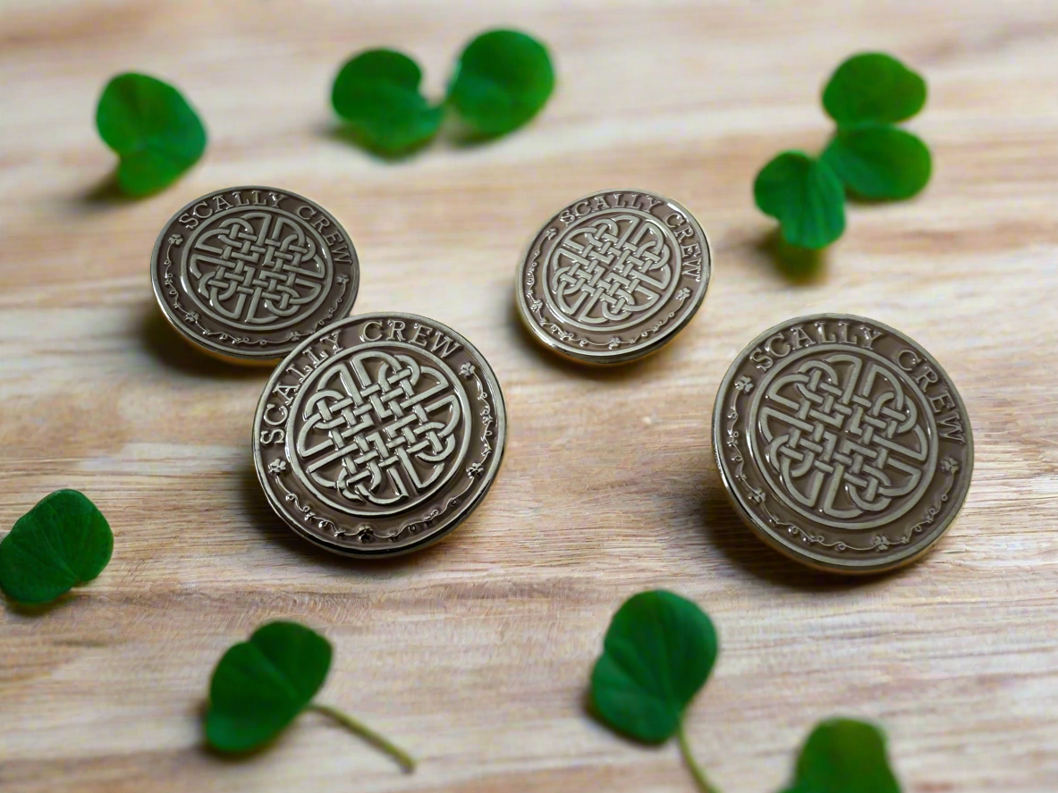 Scally Crew Celtic Knot Pin (Polished)