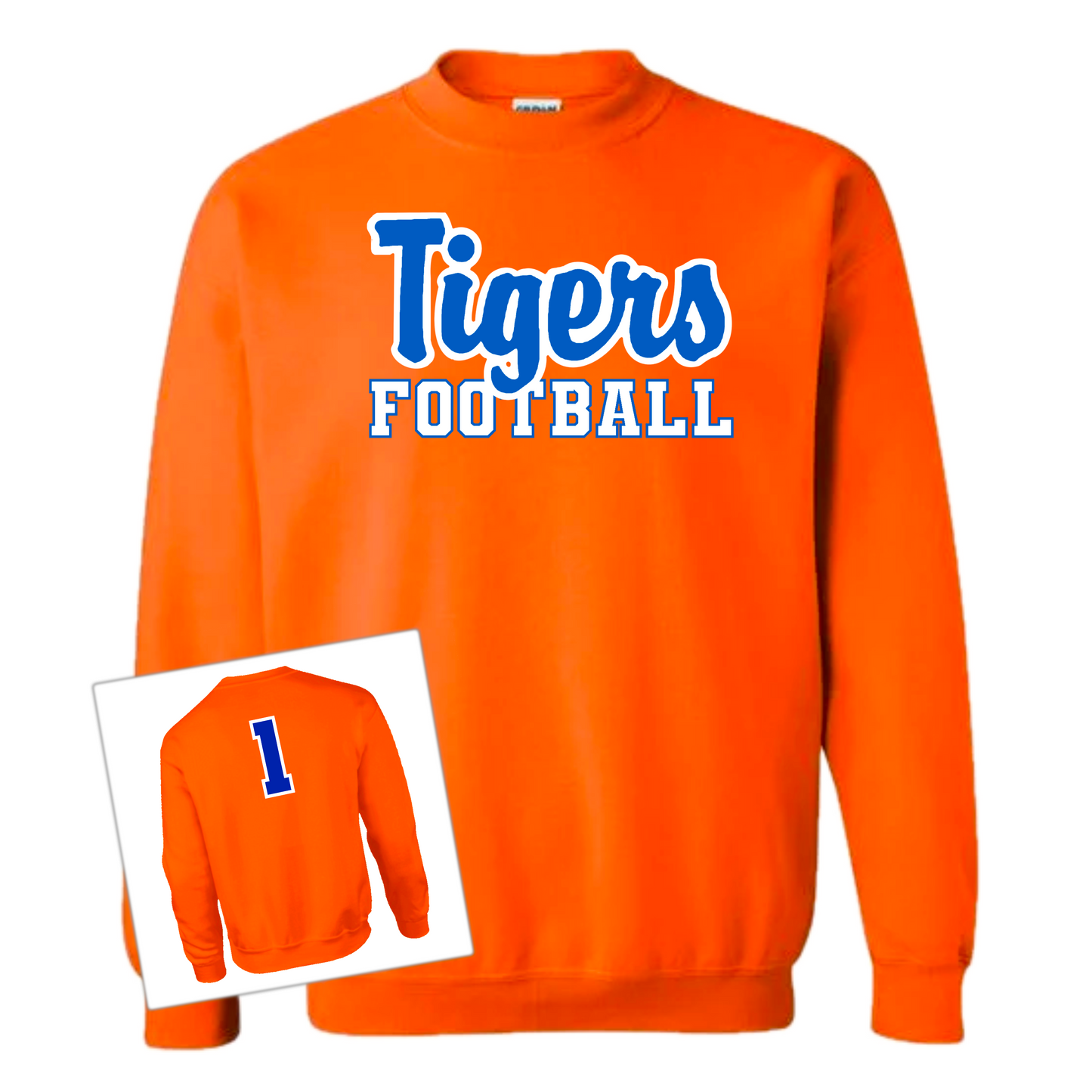 Tigers Football Crewneck