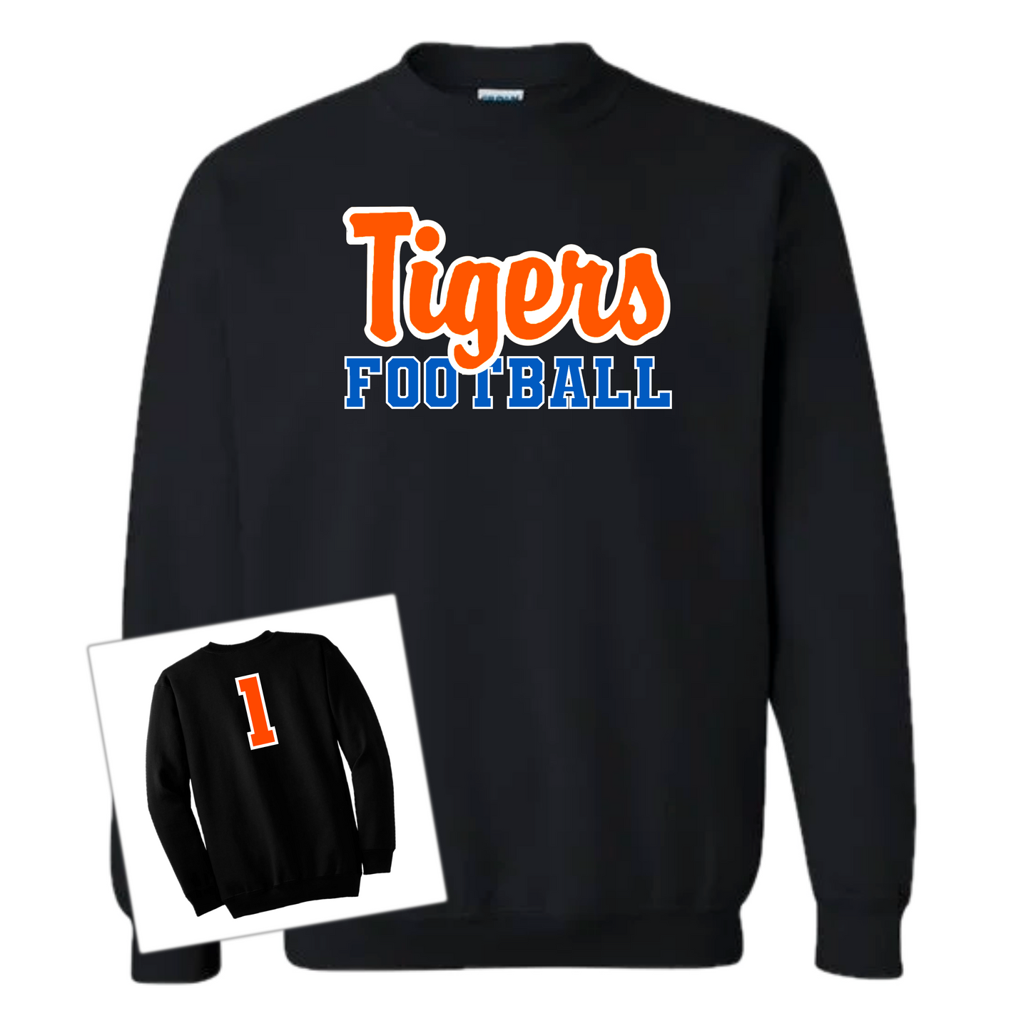 Tigers Football Crewneck