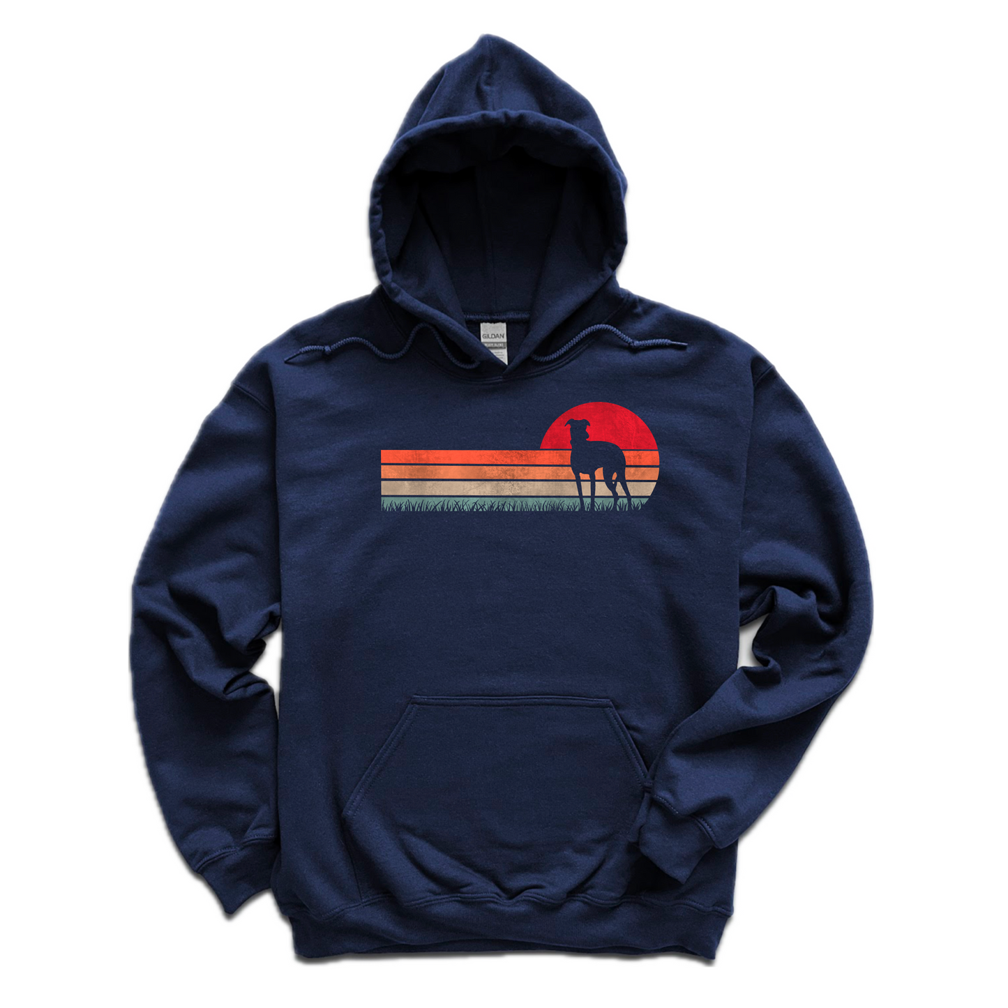 Retro Greyhound Hoodie