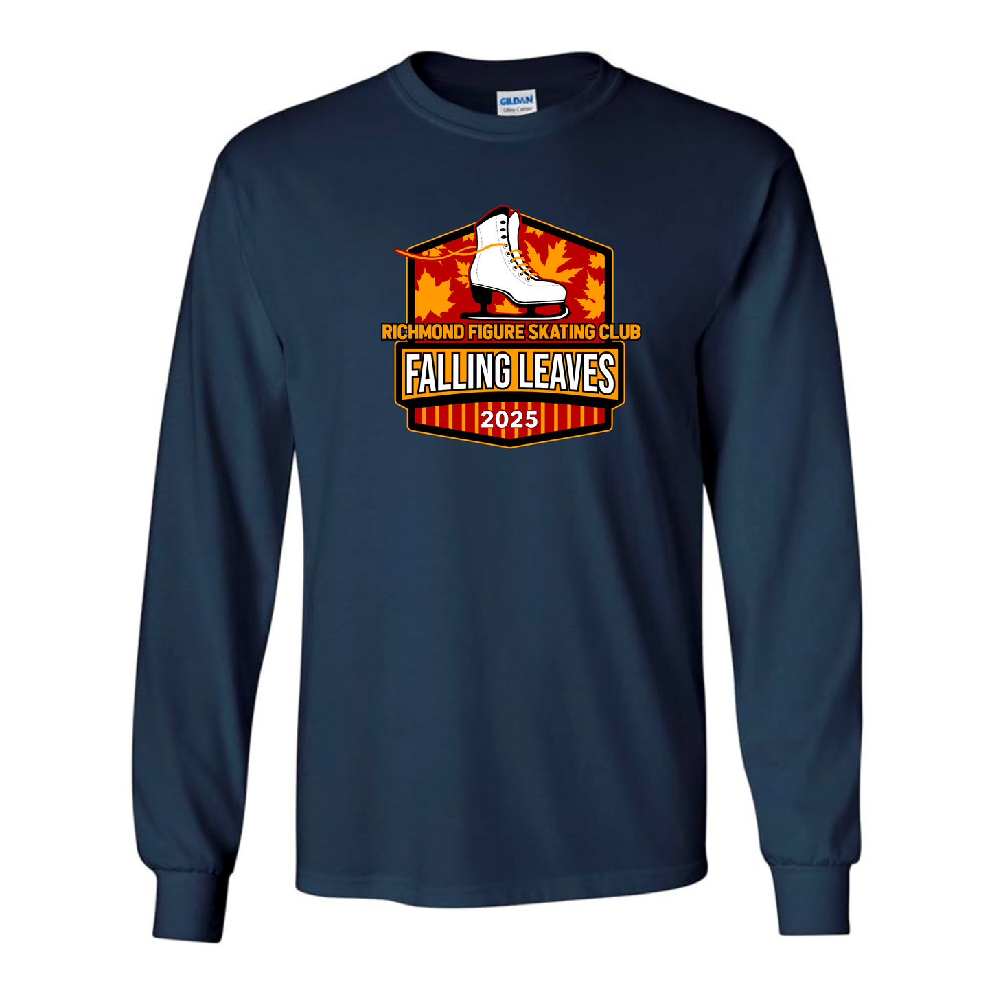 Falling Leaves Logo Long Sleeve Tee