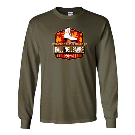 Falling Leaves Logo Long Sleeve Tee