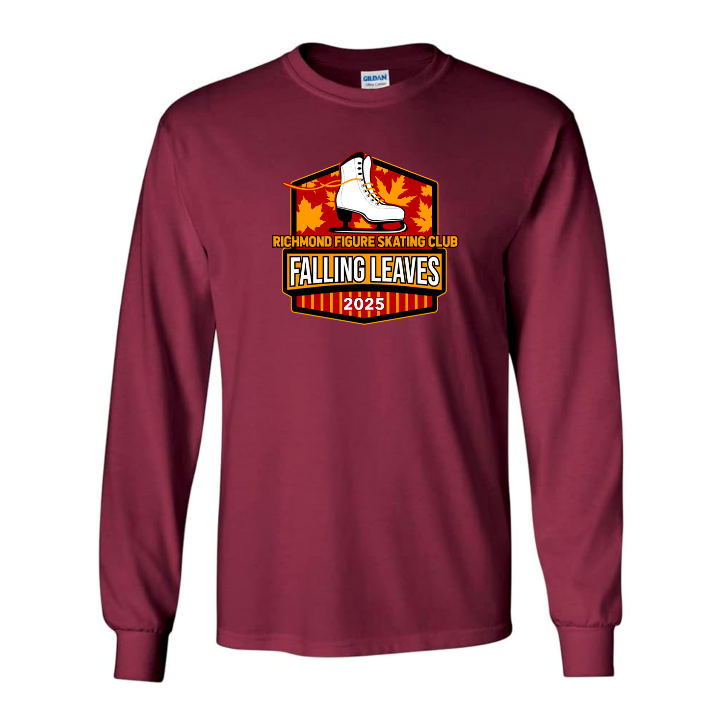 Falling Leaves Logo Long Sleeve Tee