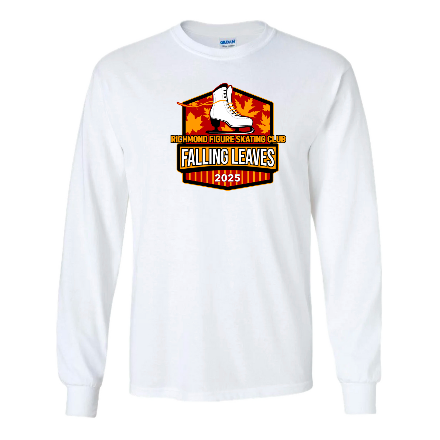 Falling Leaves Logo Long Sleeve Tee