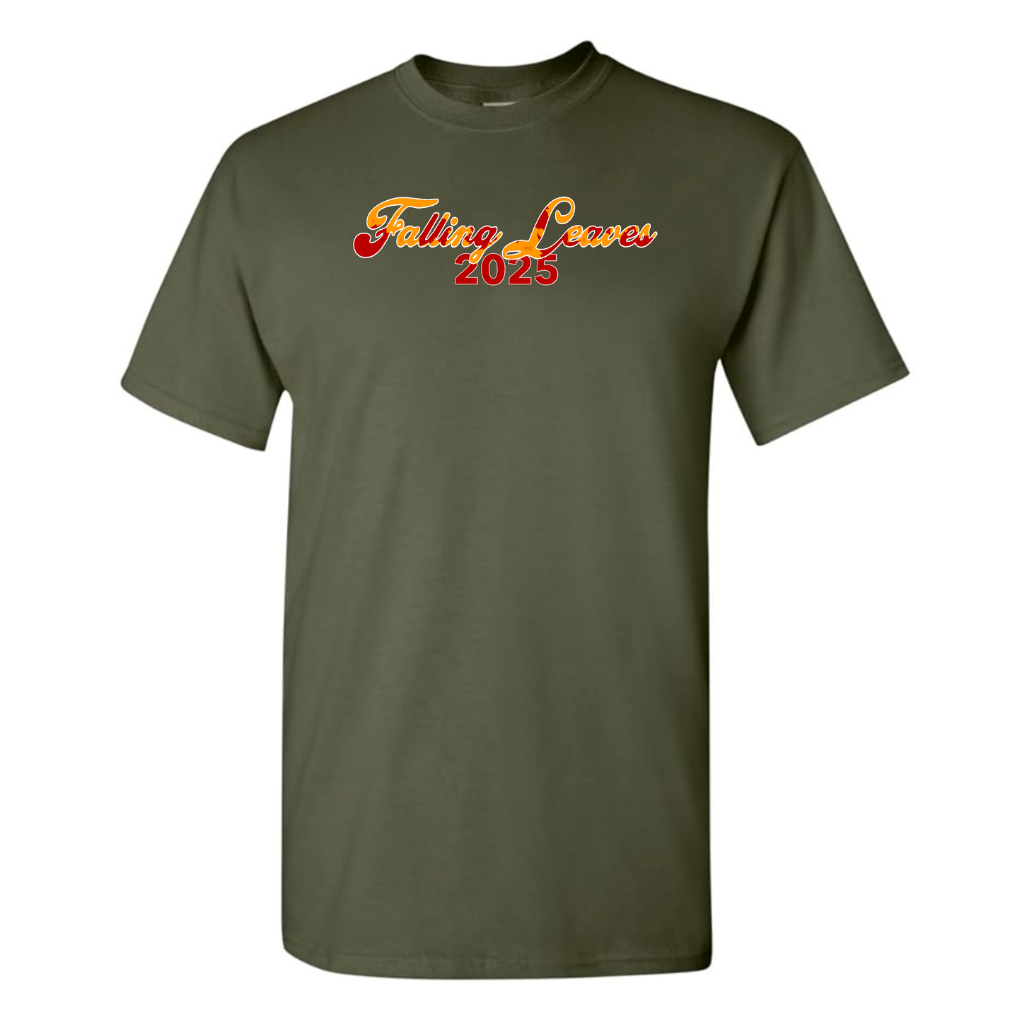 Falling Leaves Script Tee