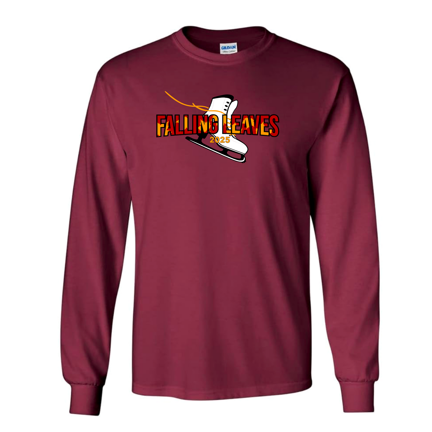 Falling Leaves Skate Long Sleeve Tee