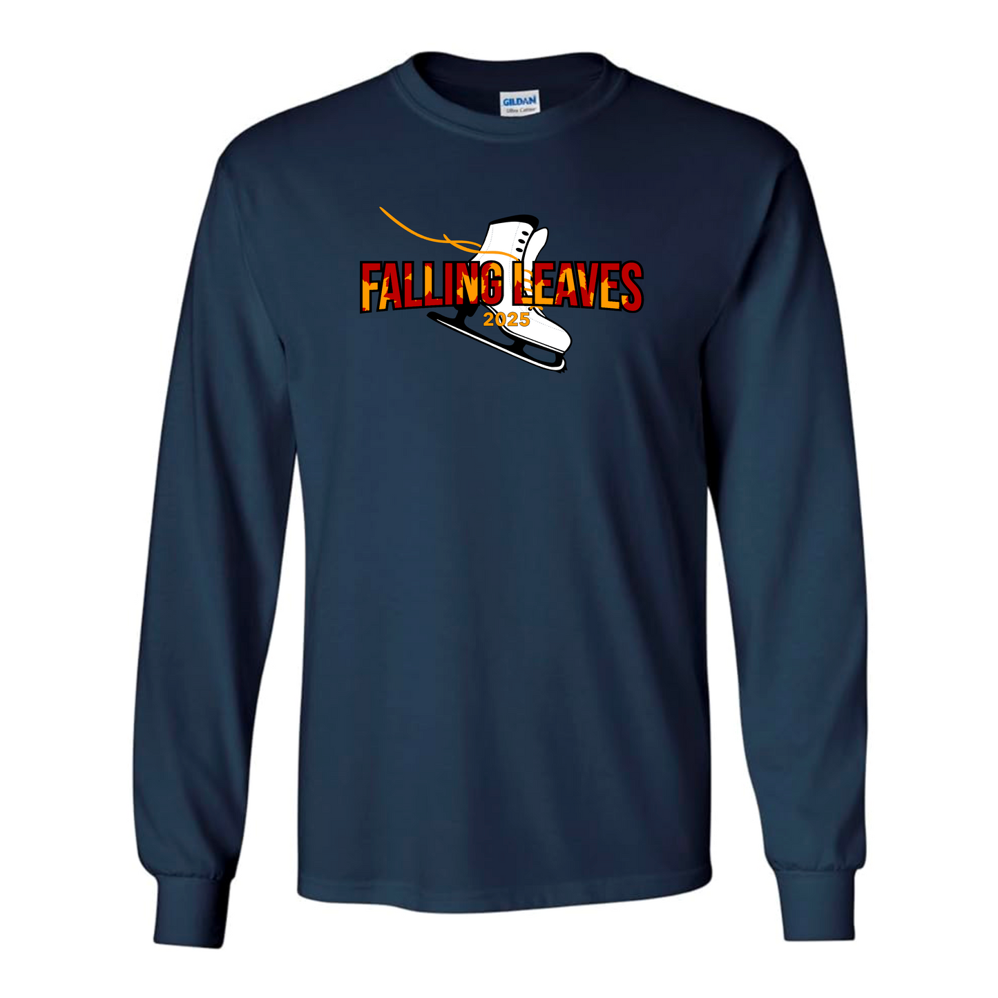 Falling Leaves Skate Long Sleeve Tee