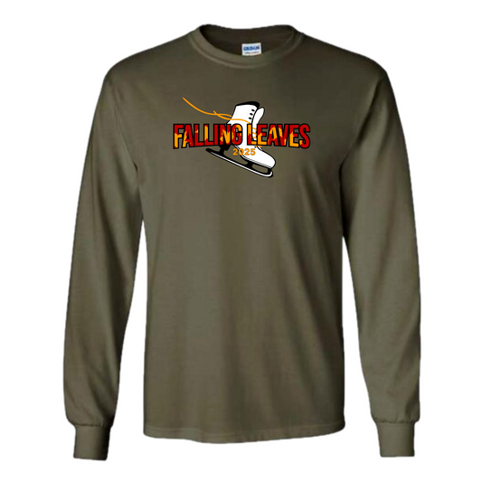 Falling Leaves Skate Long Sleeve Tee