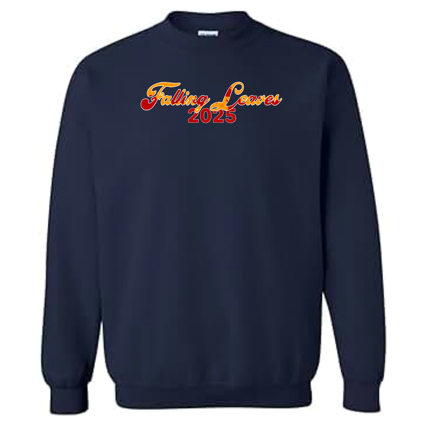 Falling Leaves Script Crewneck