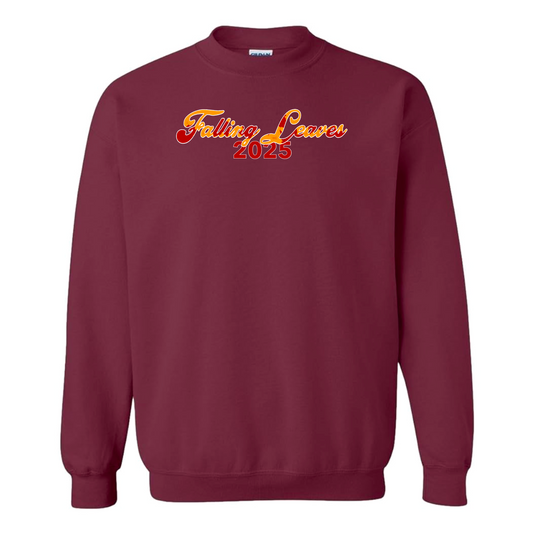 Falling Leaves Script Crewneck