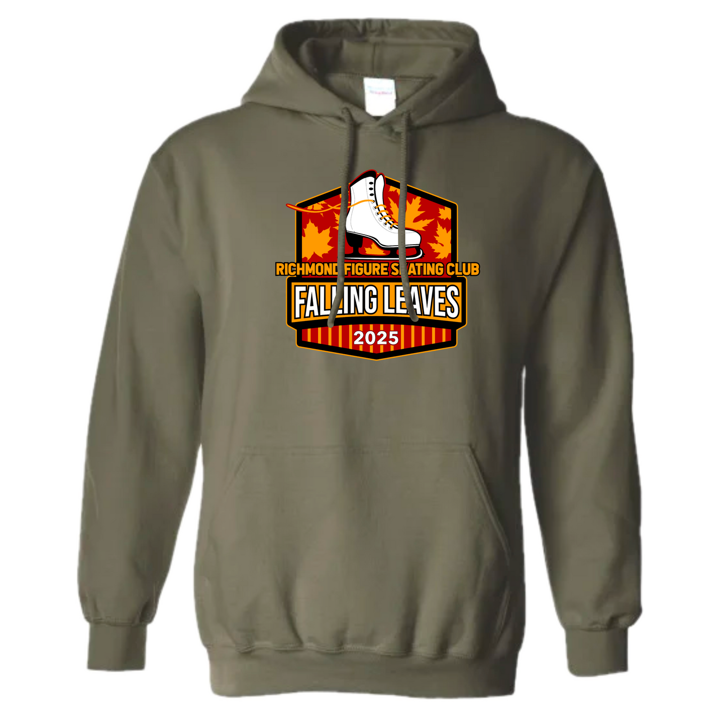Falling Leaves Logo Hoodie