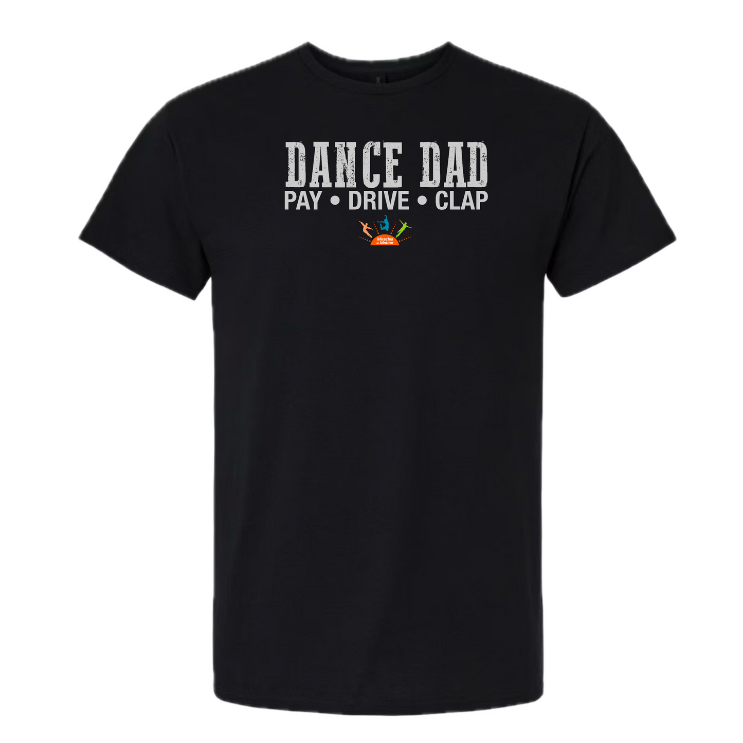 Miracles in Motion Dance Dad Logo Tee