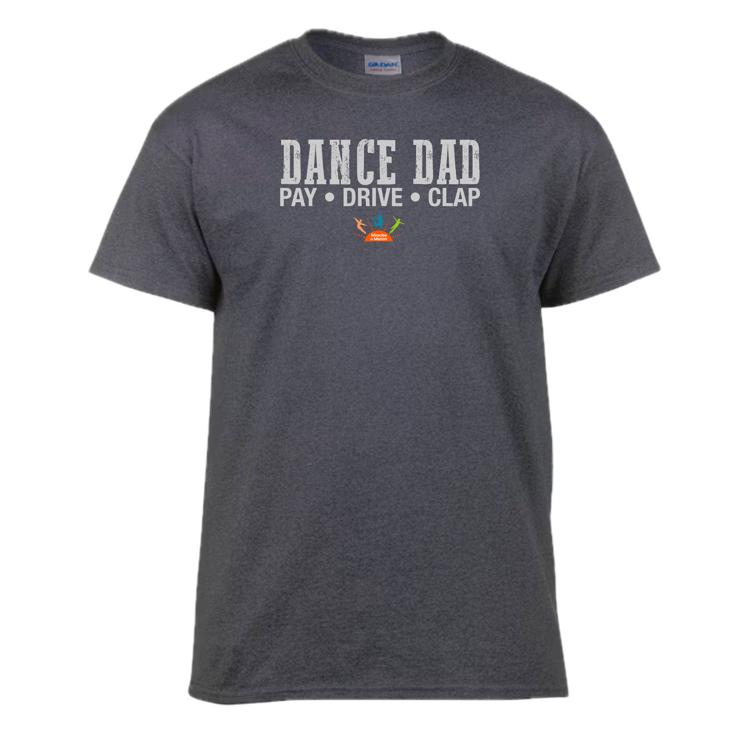 Miracles in Motion Dance Dad Logo Tee
