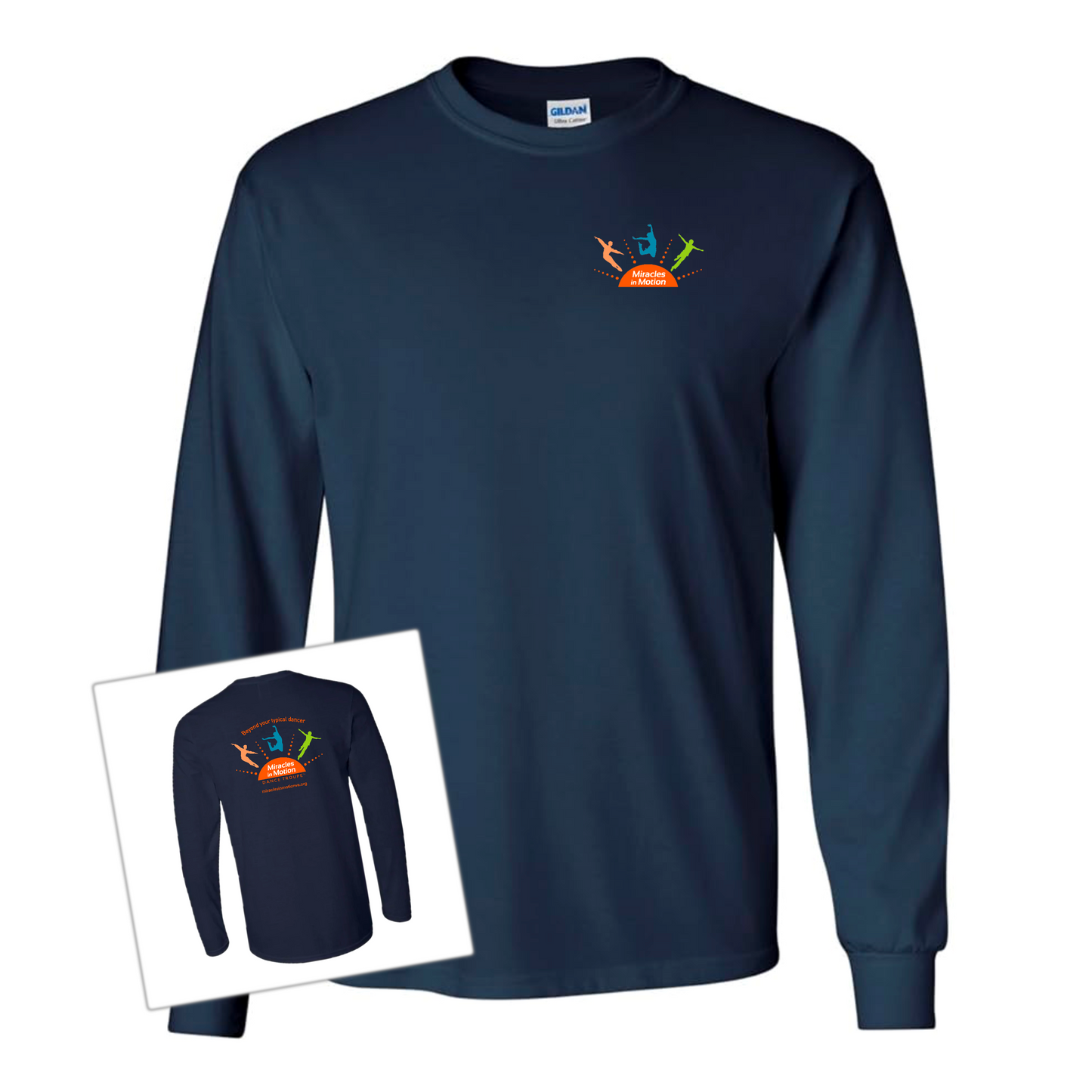 Miracles in Motion Logo Long Sleeve Tee