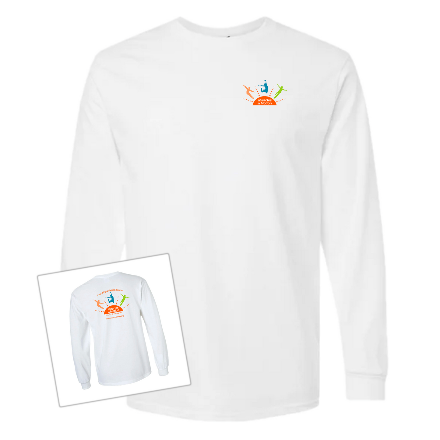 Miracles in Motion Logo Long Sleeve Tee