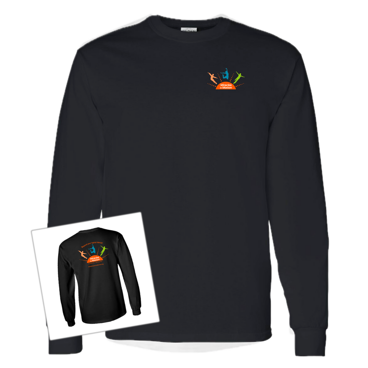 Miracles in Motion Logo Long Sleeve Tee
