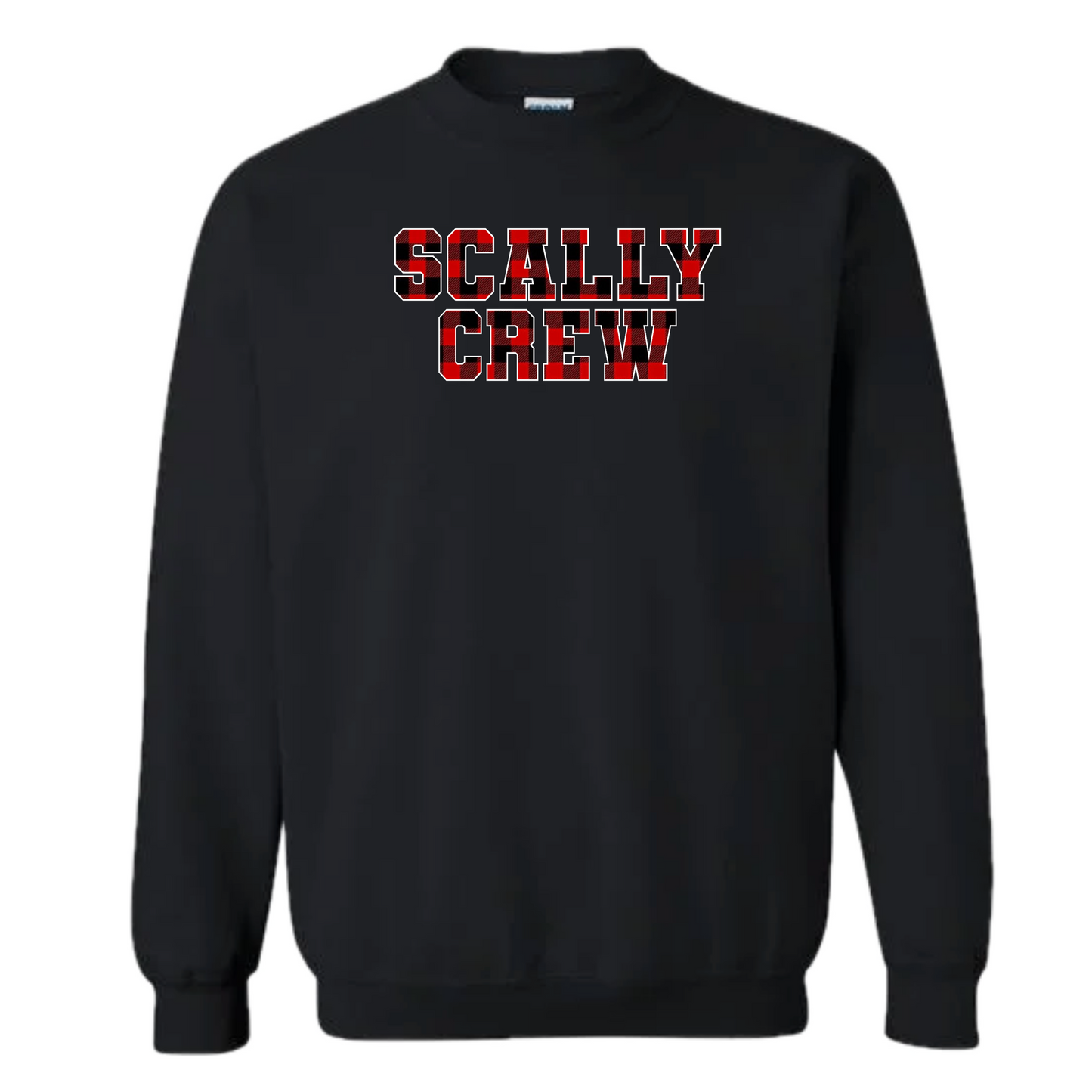 Scally Crew Buffalo Plaid Sweatshirt