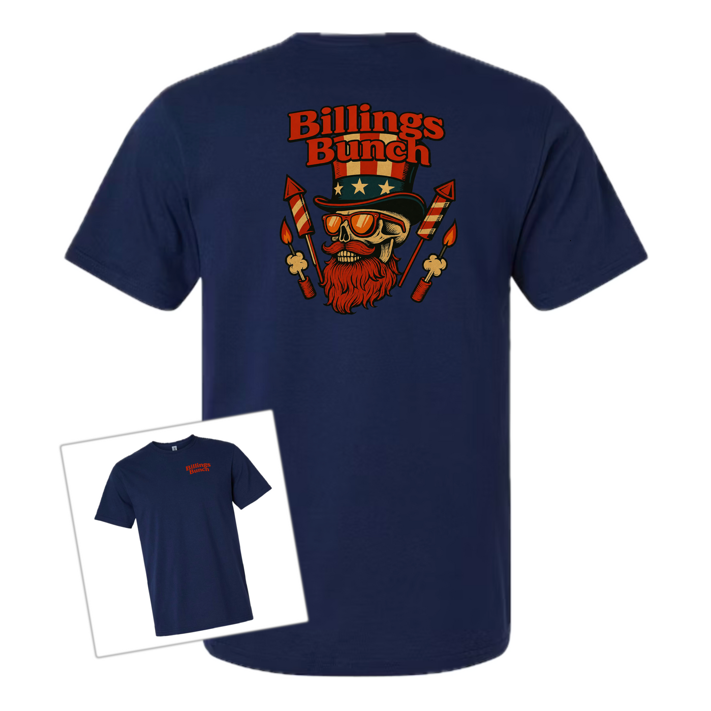 Firecracker Billings Bunch Tee