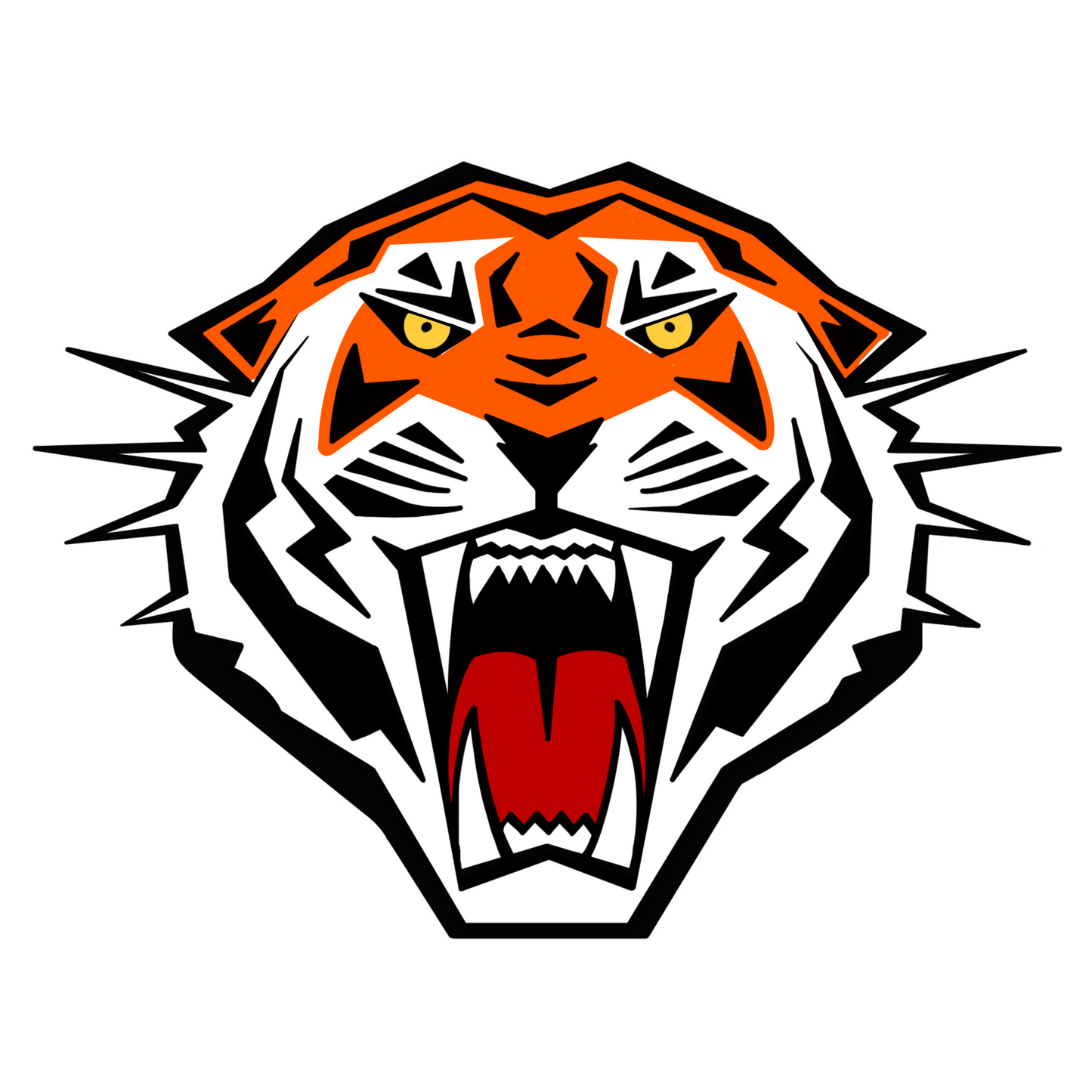 Tigers Logo Sticker