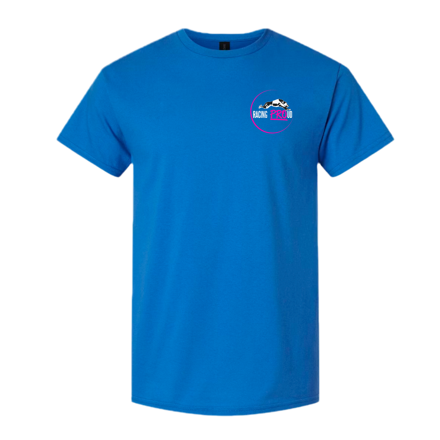 Racing PROud Logo Tee (Pink Logo)