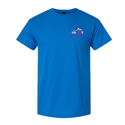 Racing PROud Logo Tee (Pink Logo)