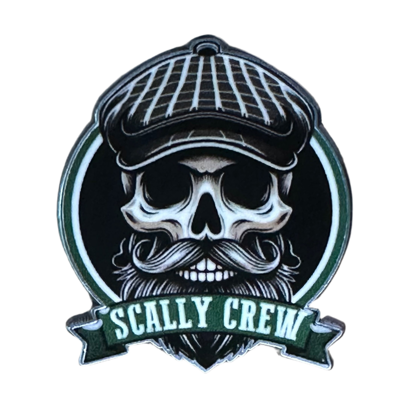 Scally Crew Pin (Green)