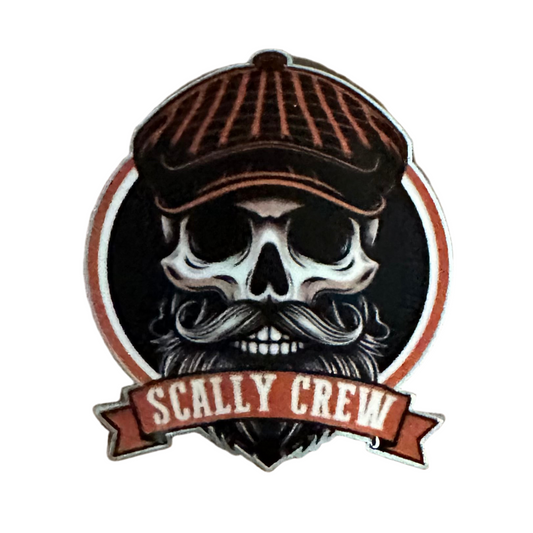 Scally Crew Pin (Orange)
