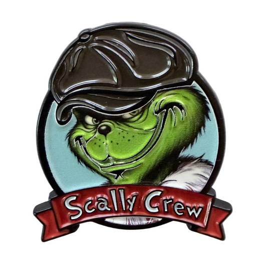 Scally Crew Who Holiday Pin