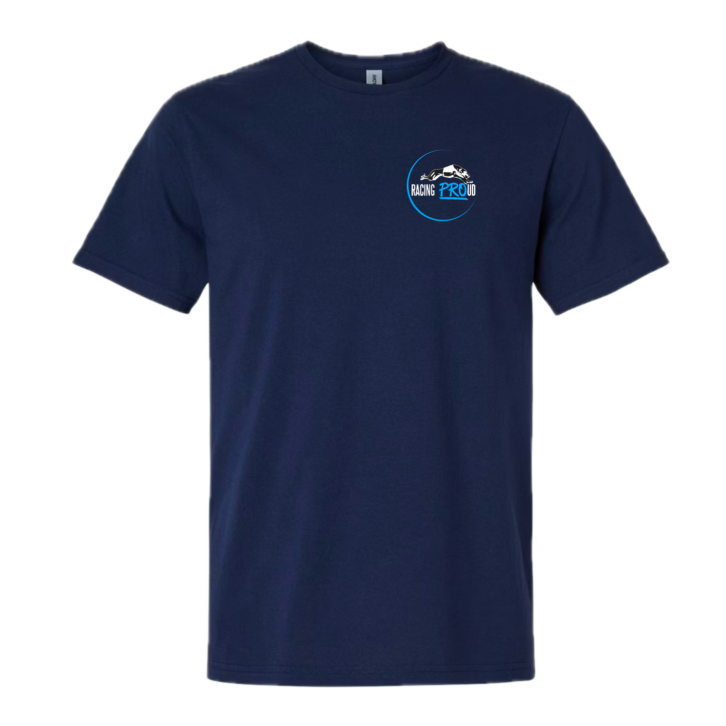 Racing PROud Logo Tee (Blue Logo)