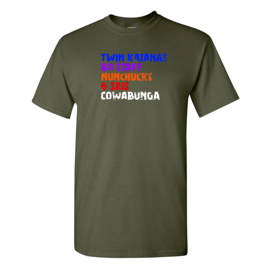 Weapons & Cowabunga