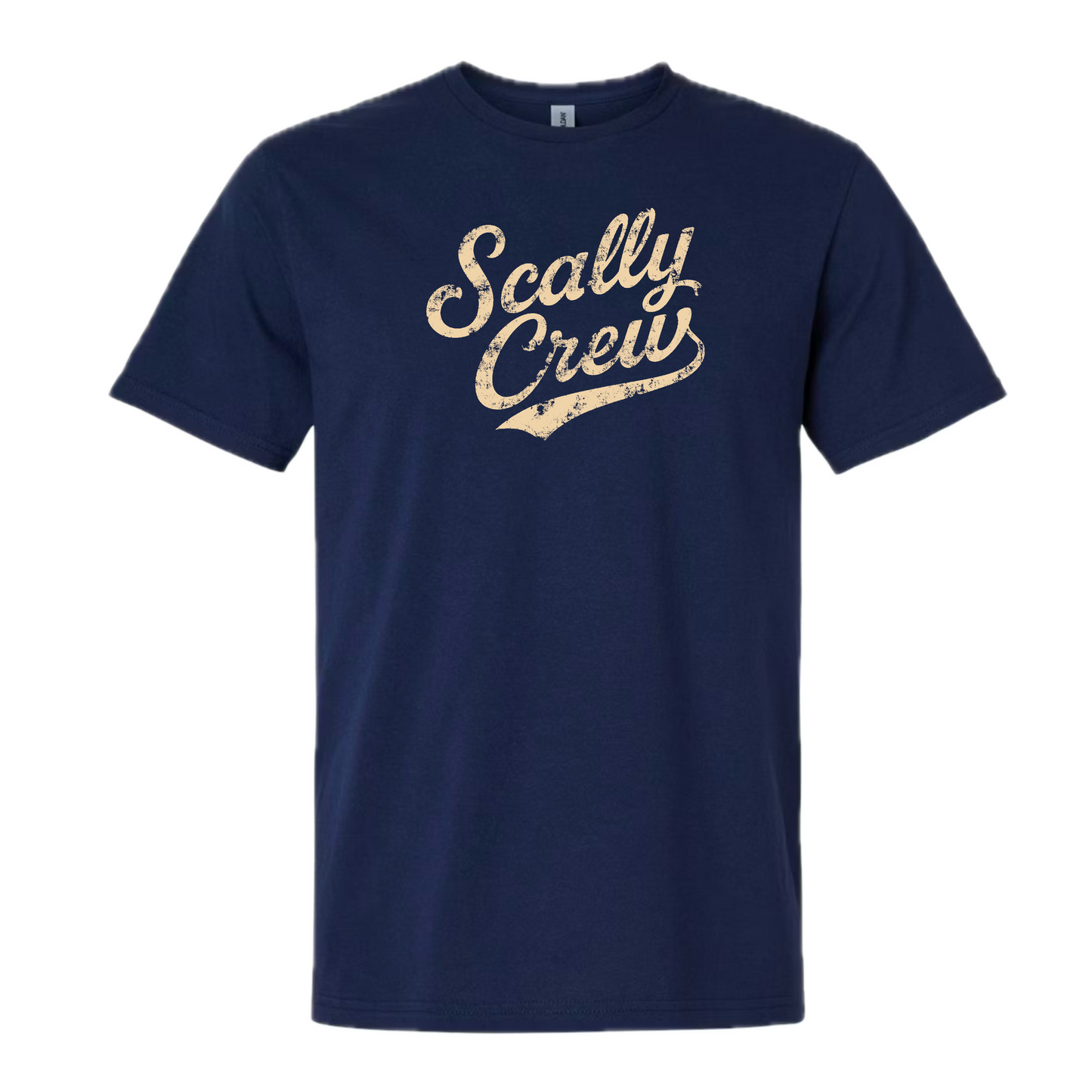 Scally Crew Script Logo Tee