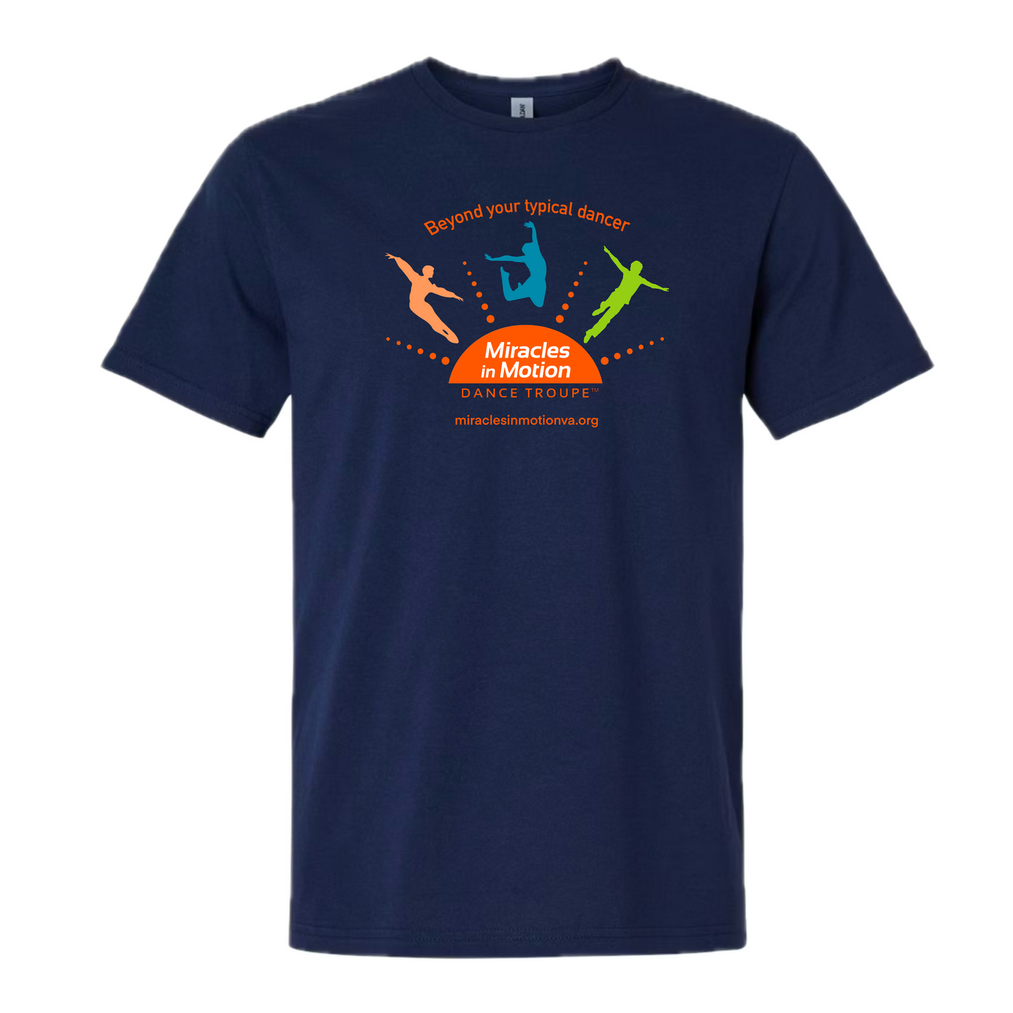 Miracles in Motion Color Logo Tee