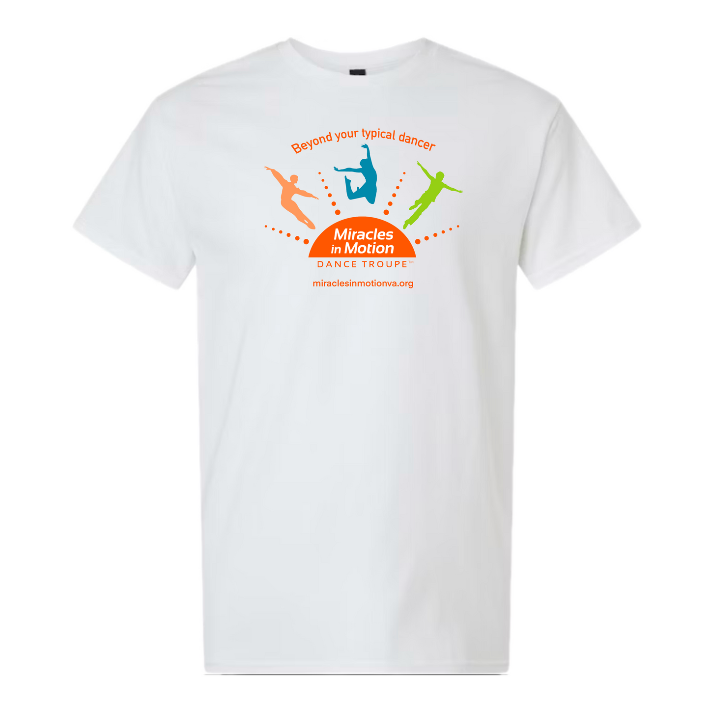 Miracles in Motion Color Logo Tee
