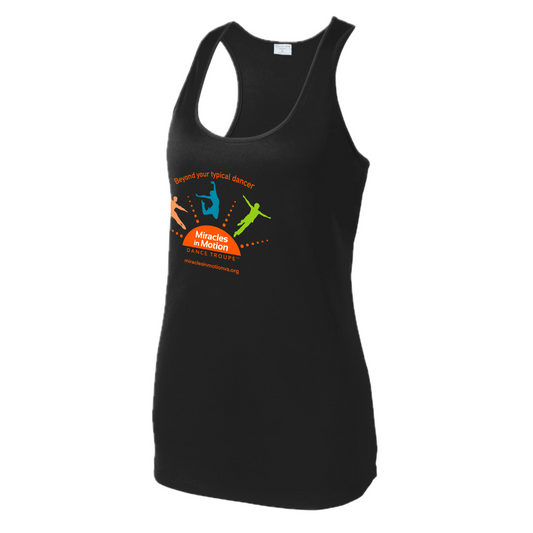 Miracles in Motion Logo Racerback Tank