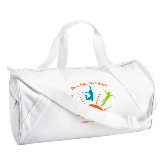 Miracles in Motion Logo Barrel Duffel