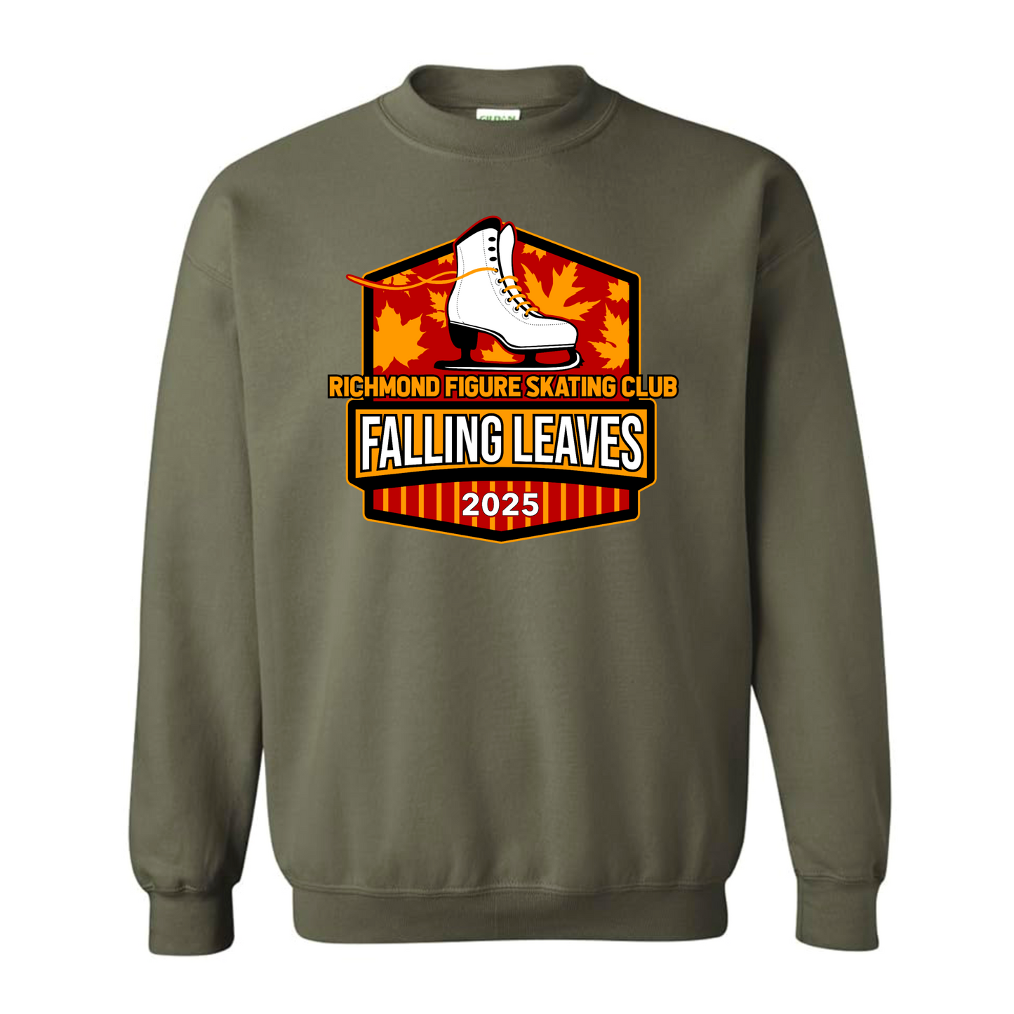 Falling Leaves Logo Crewneck