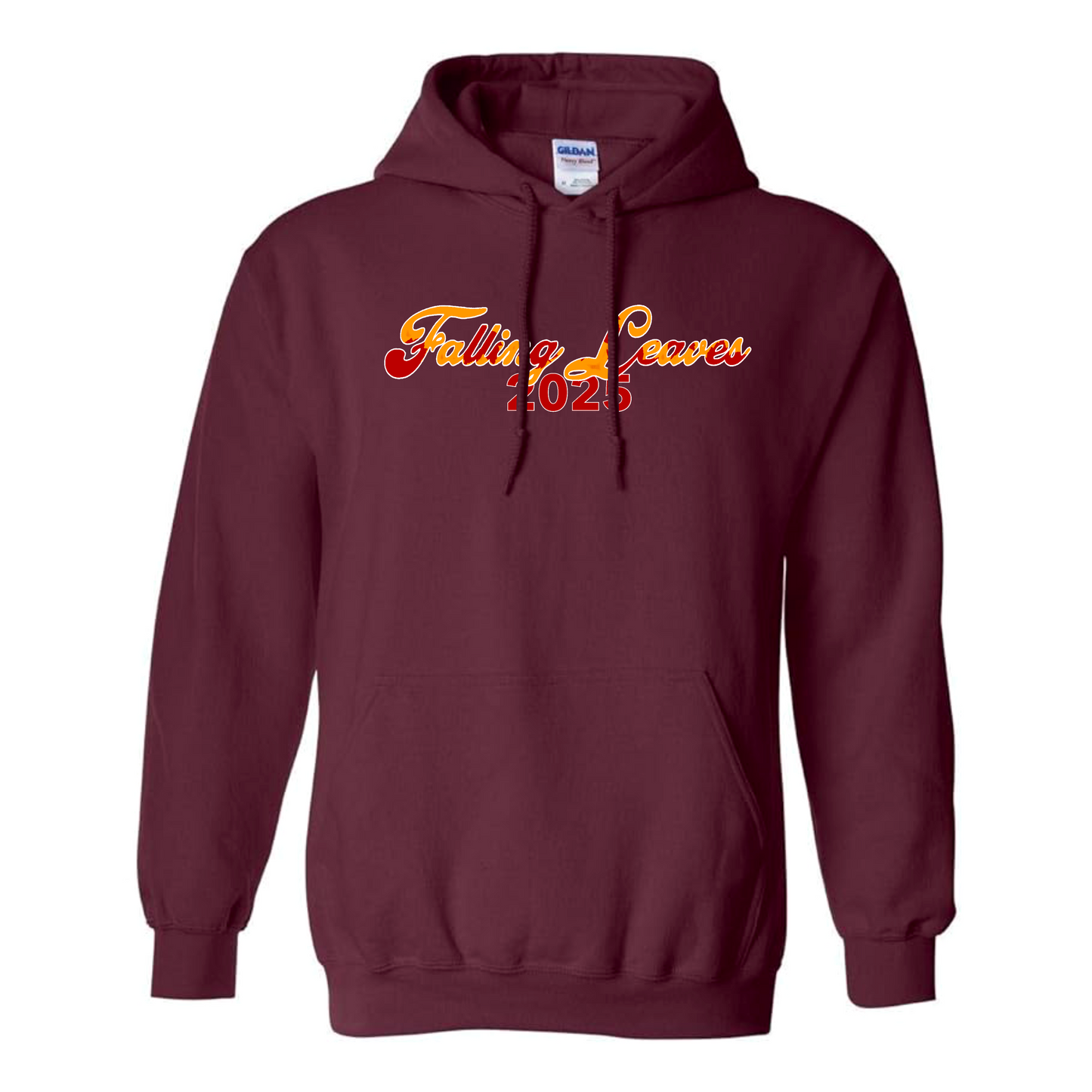 Falling Leaves Script Hoodie