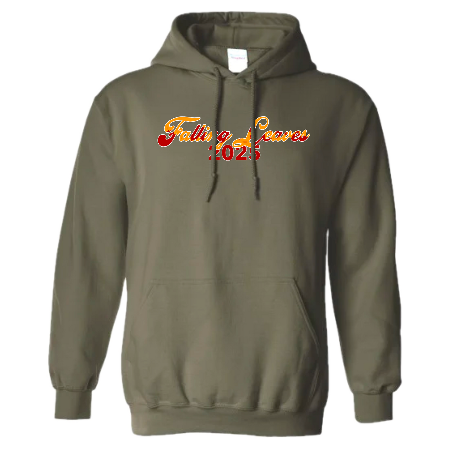 Falling Leaves Script Hoodie