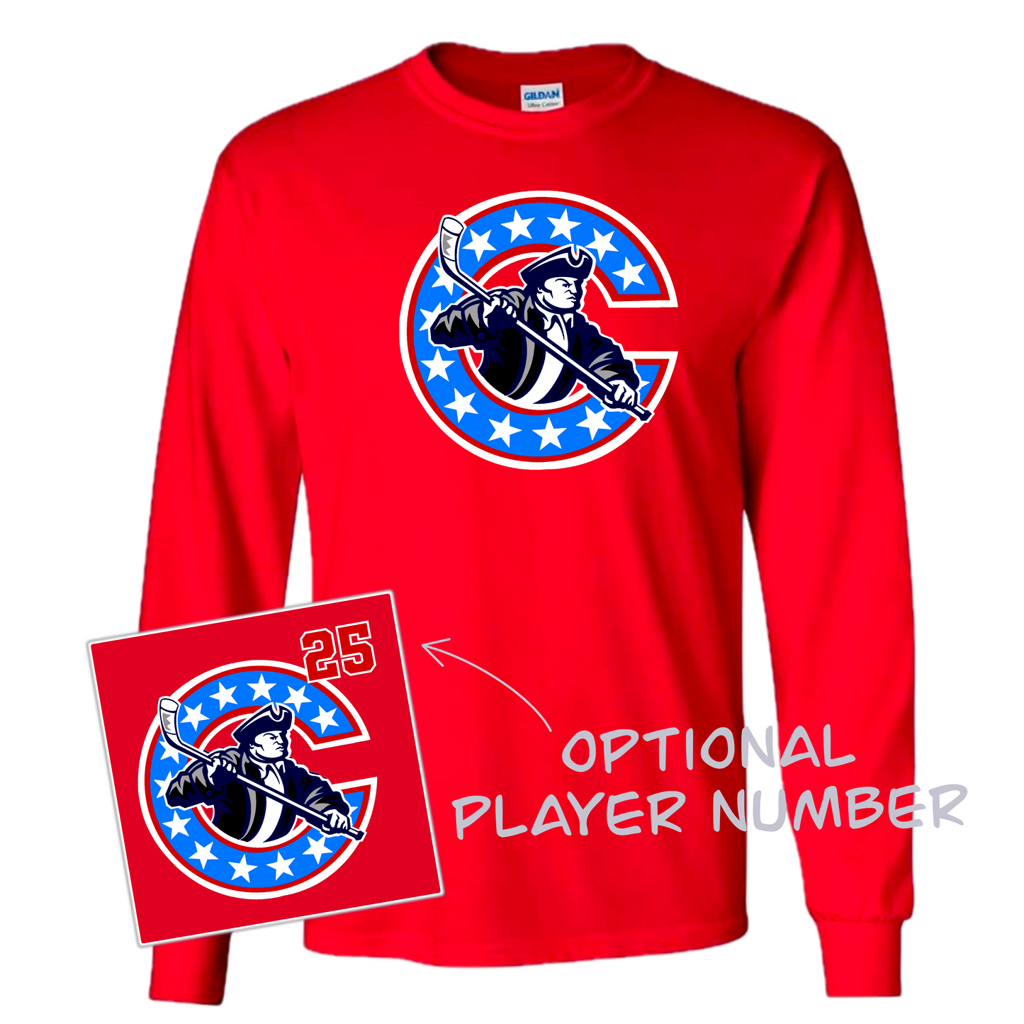Continentals Hockey Long Sleeve Tee