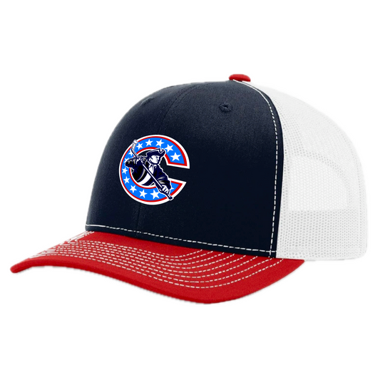 Continentals Logo Tri-Tone Trucker Hat