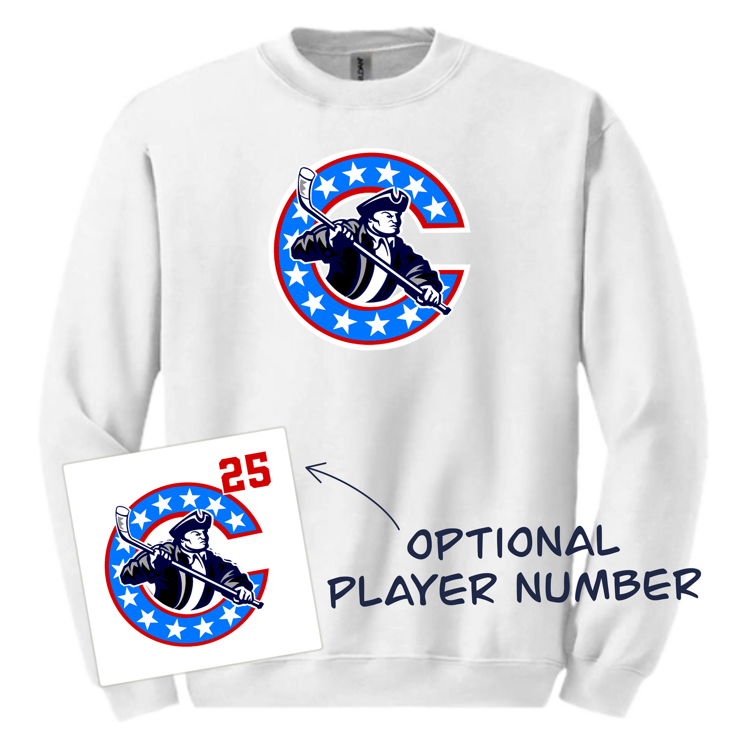 Continentals Logo Crewneck Sweatshirt
