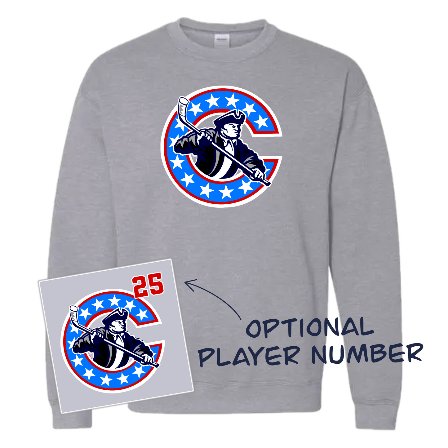 Continentals Logo Crewneck Sweatshirt