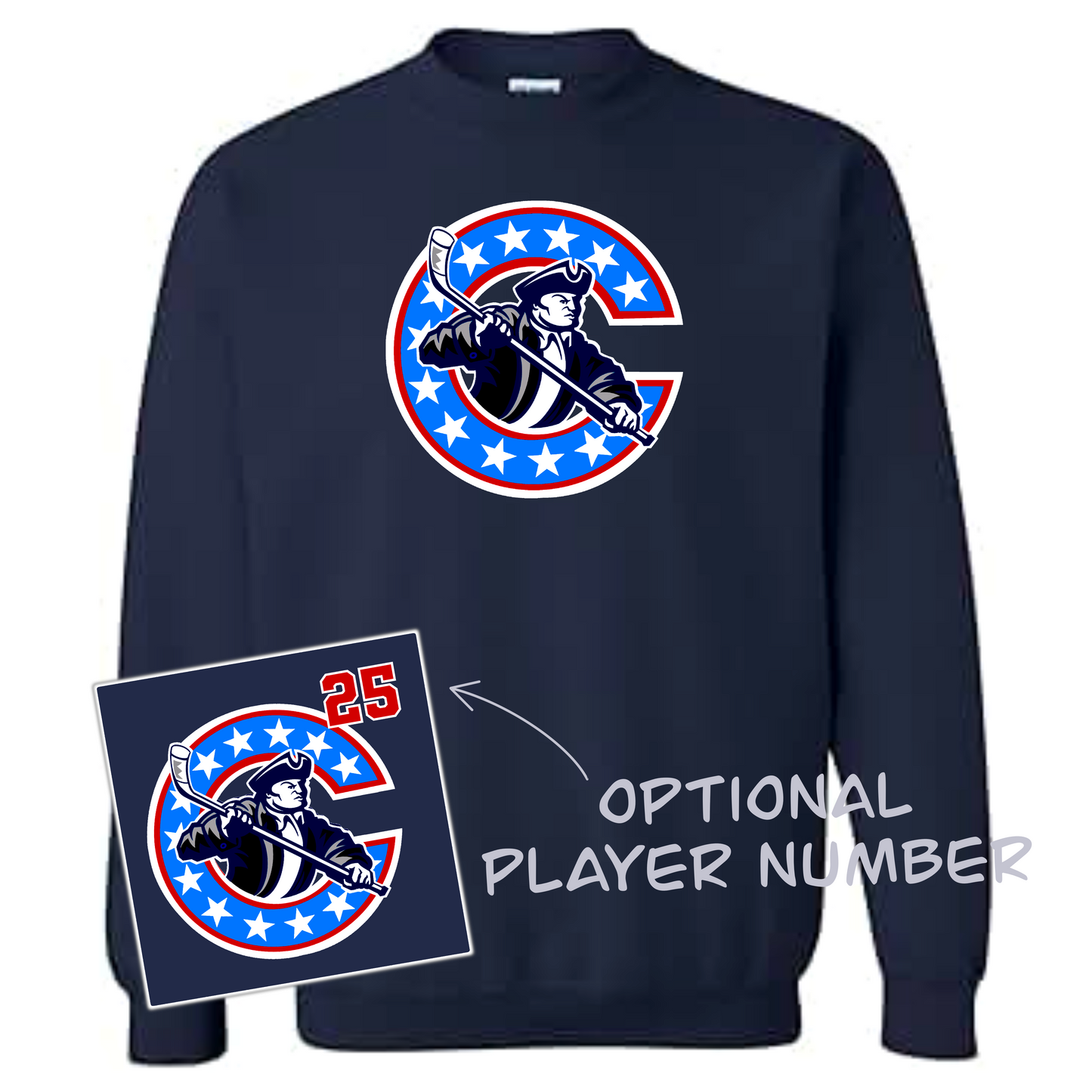 Continentals Logo Crewneck Sweatshirt