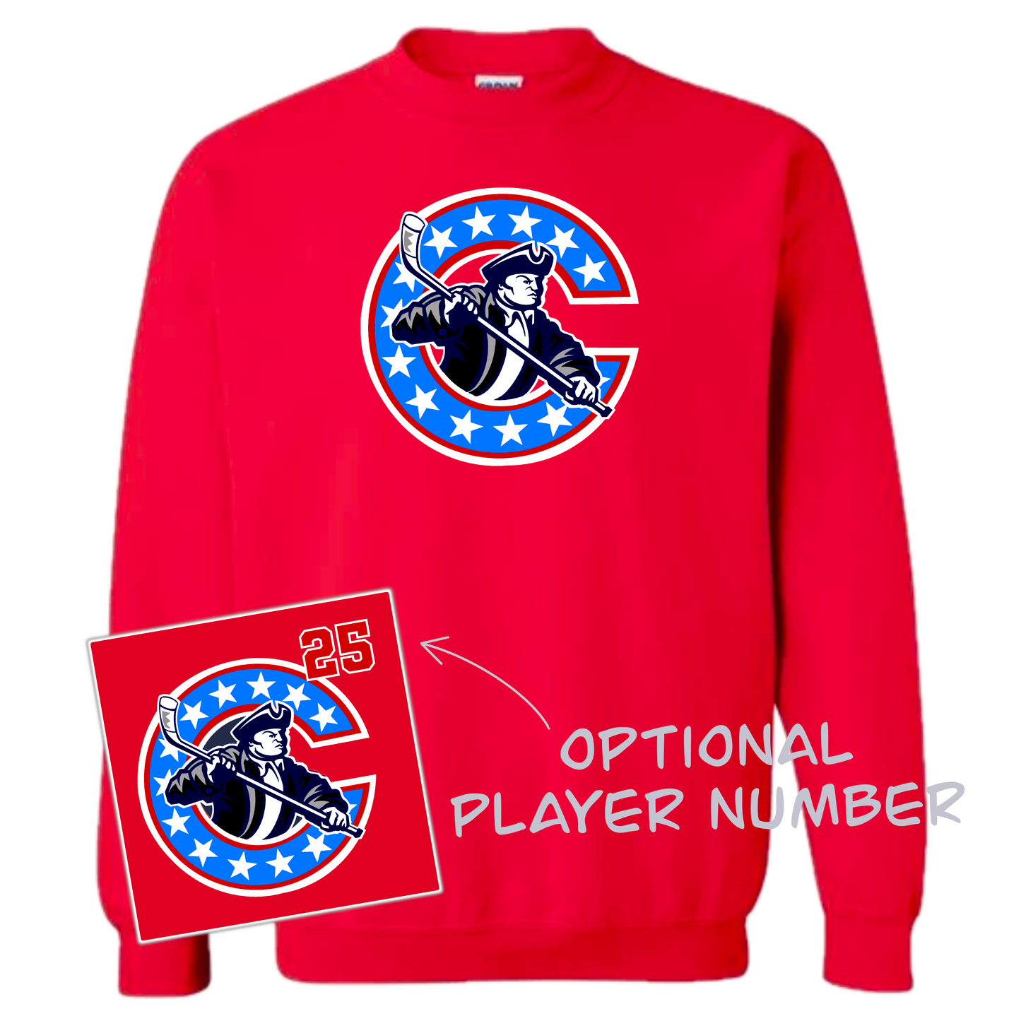 Continentals Logo Crewneck Sweatshirt