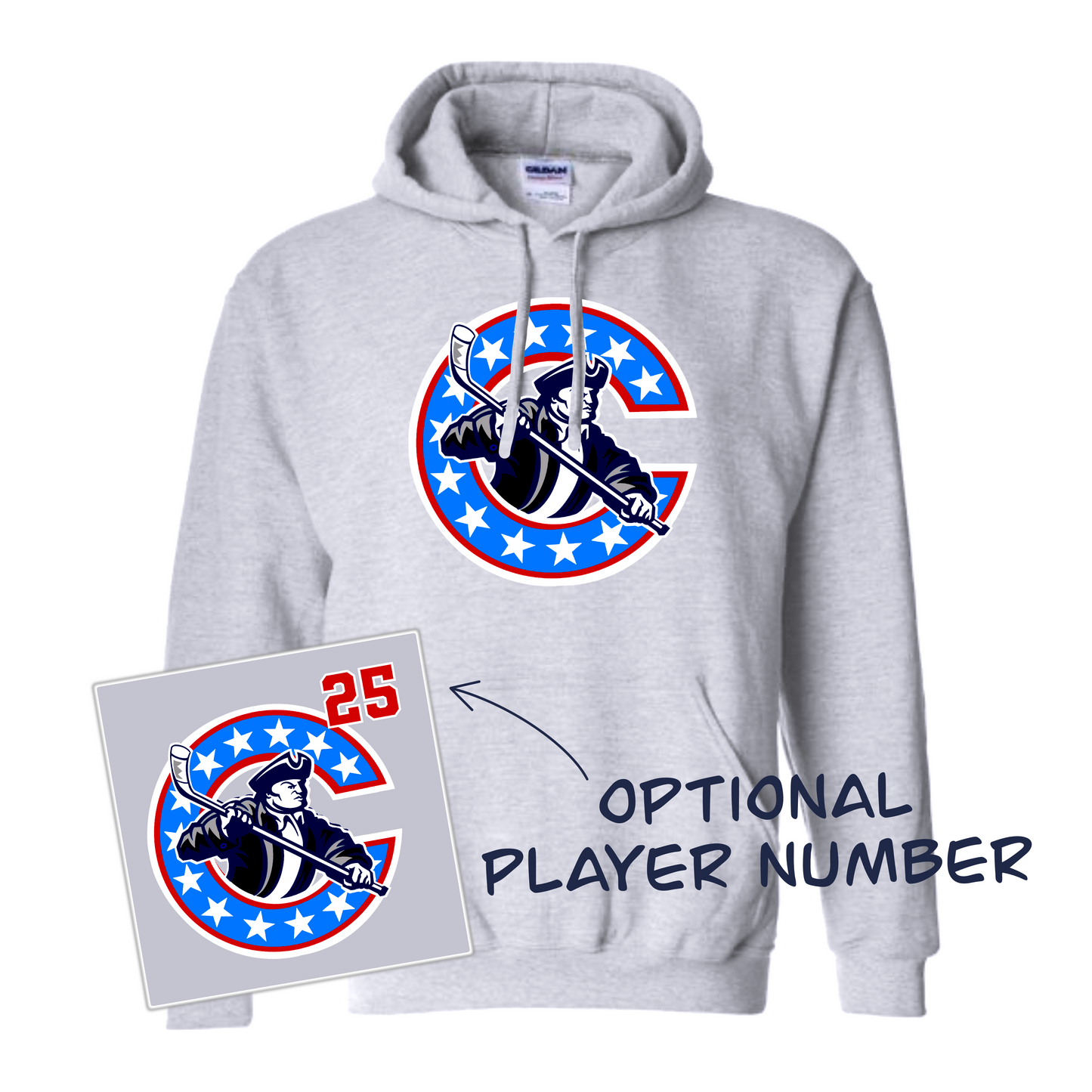 Continentals Logo Hoodie