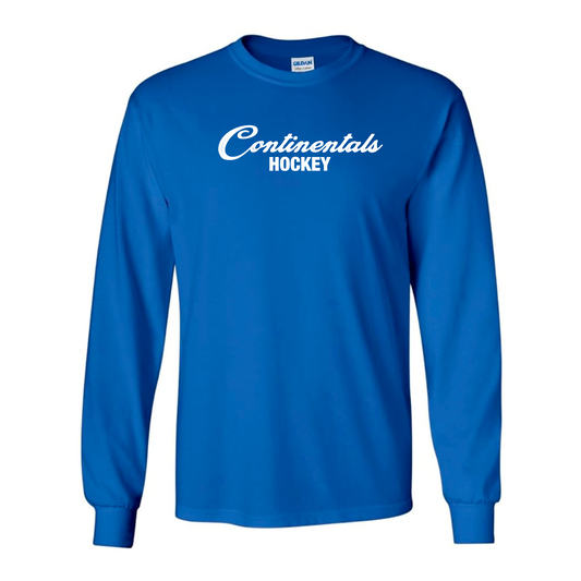 Continentals Script Long Sleeve Tee