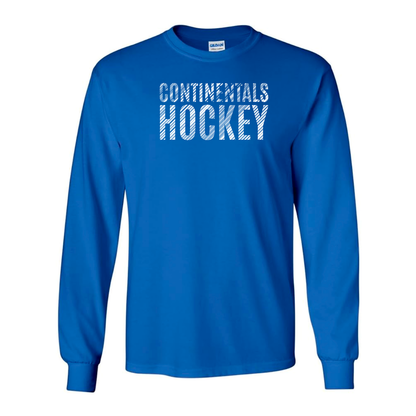 Continentals White Block Long Sleeve Tee