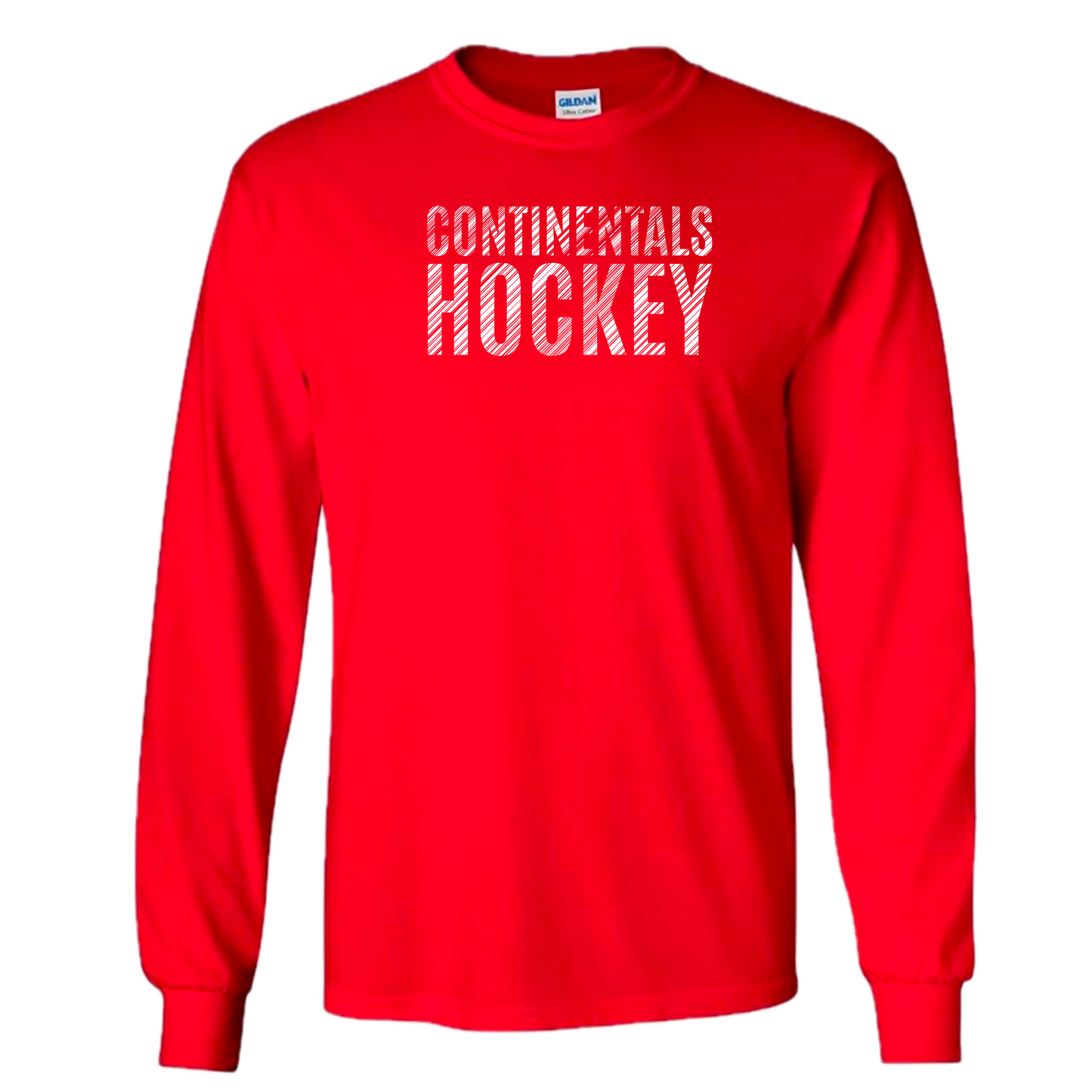Continentals White Block Long Sleeve Tee