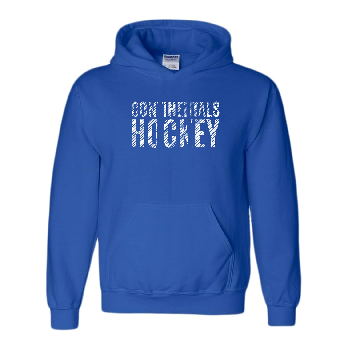 Continentals White Block Hoodie