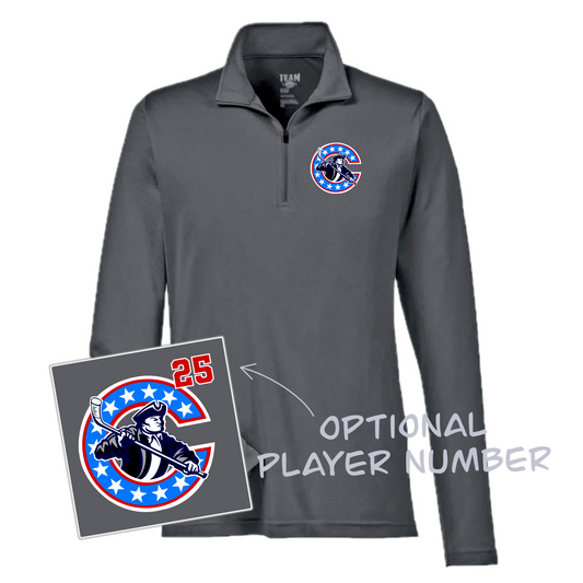 Continentals Logo Performance Quarter Zip